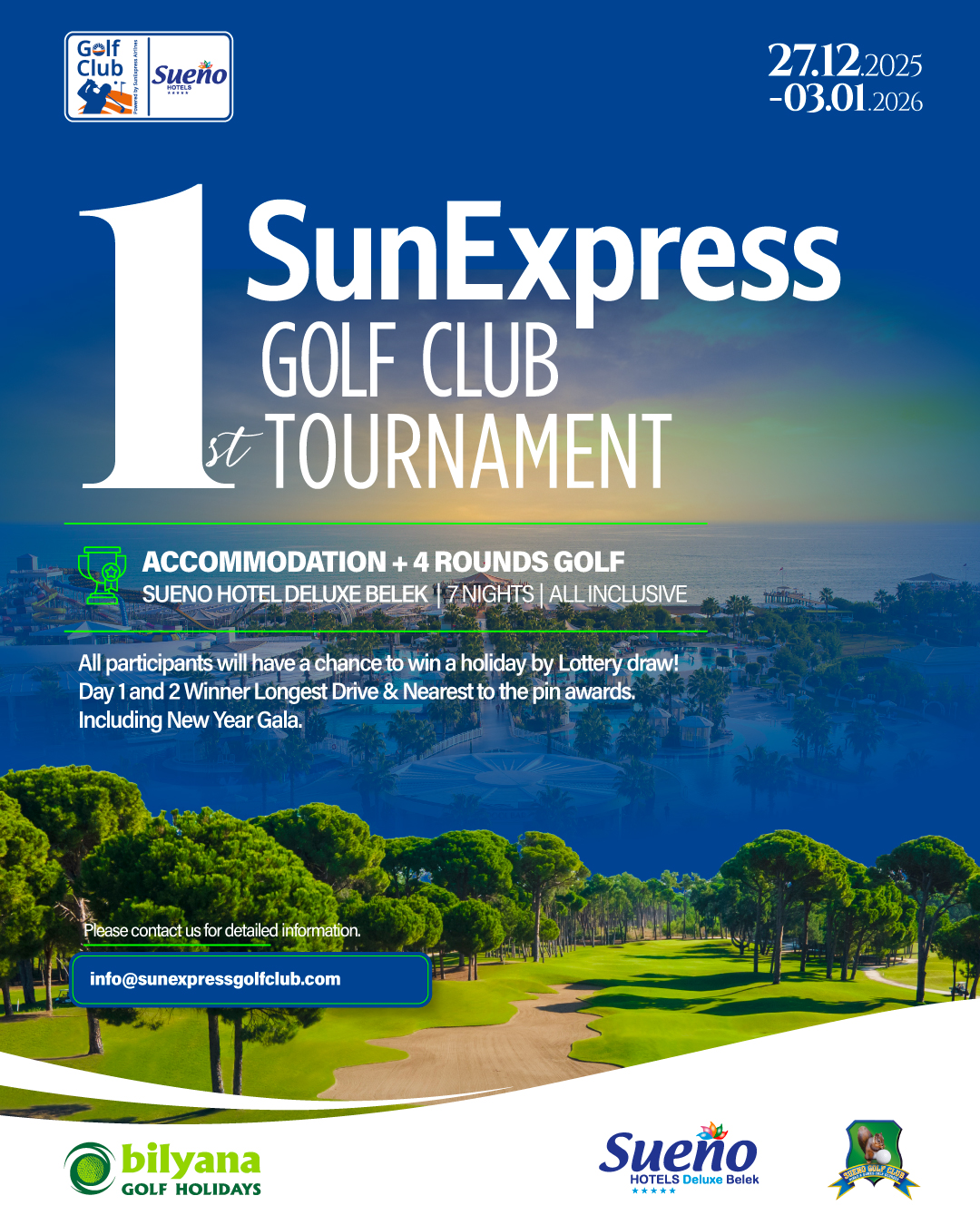 1st SUNEXPRESS GOLF CLUB TOURNAMENT