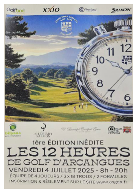 LES 12 HEURES DE GOLF D'ARCANGUES
